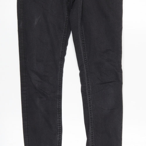Preworn Womens Black   Tapered Jeans Size 8 L28 in