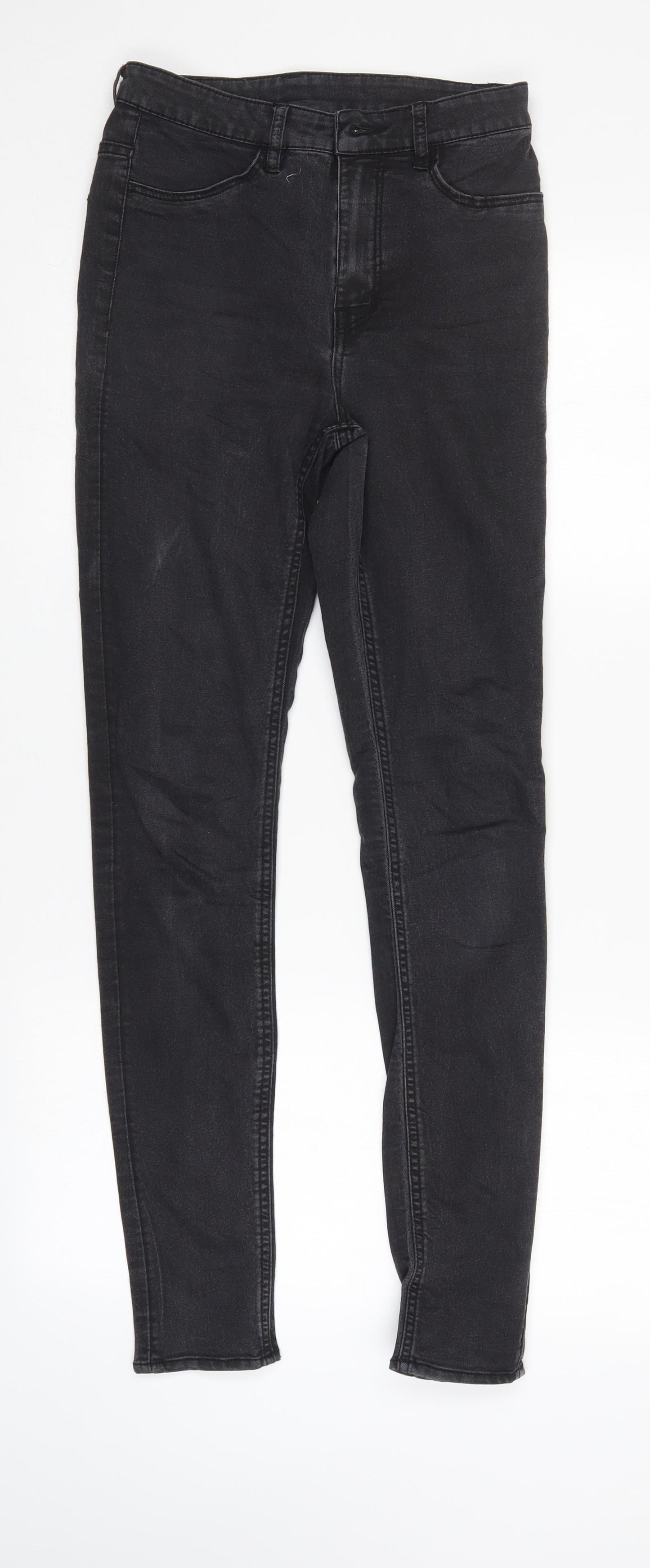 Preworn Womens Black   Tapered Jeans Size 8 L28 in