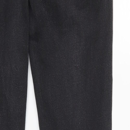 Preworn Womens Black   Tapered Jeans Size 8 L28 in