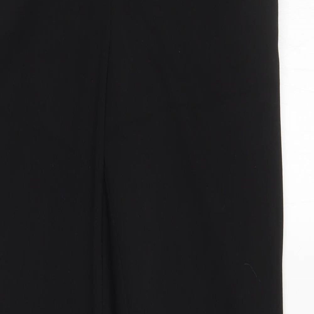 H&M Womens Black   Trousers  Size 14 L27 in