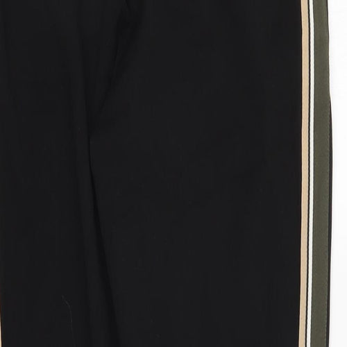H&M Womens Black   Trousers  Size 14 L27 in