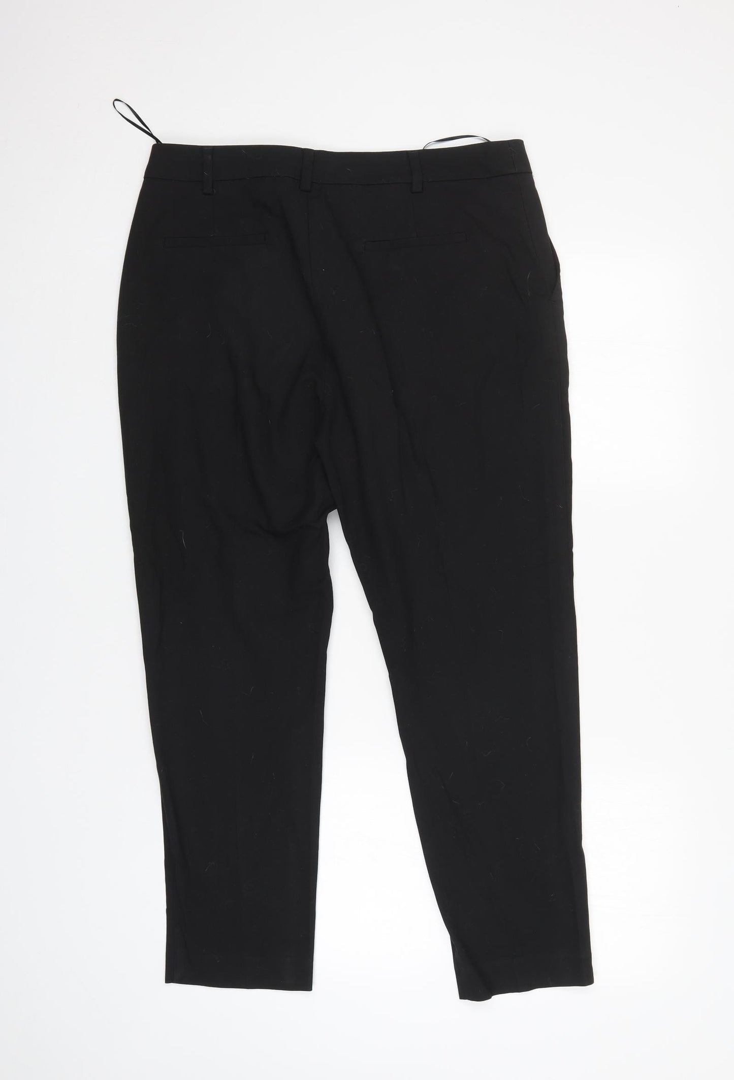 NEXT Womens Black   Trousers  Size 14 L27 in