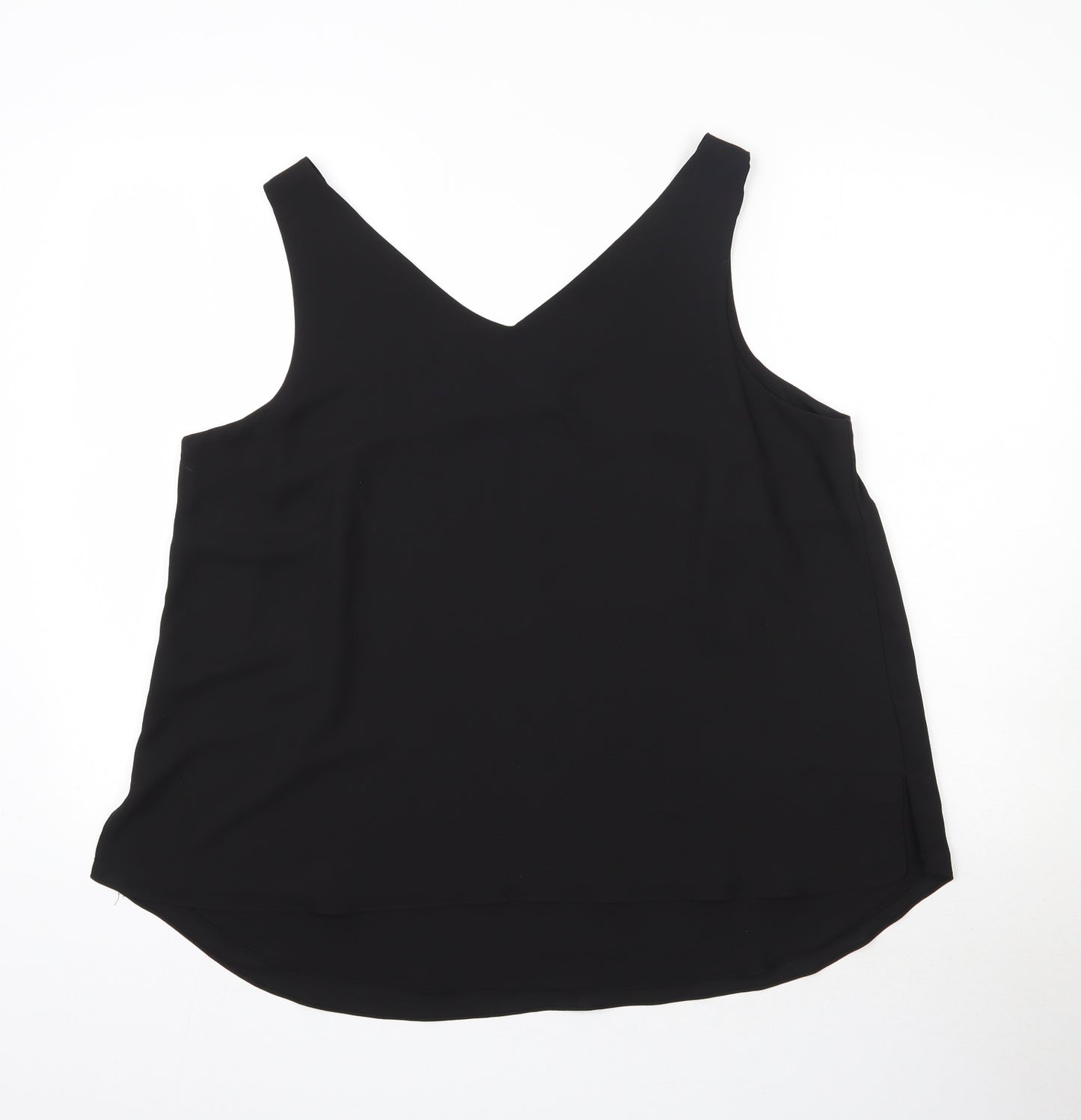 Evans Womens Black   Basic Blouse Size 20