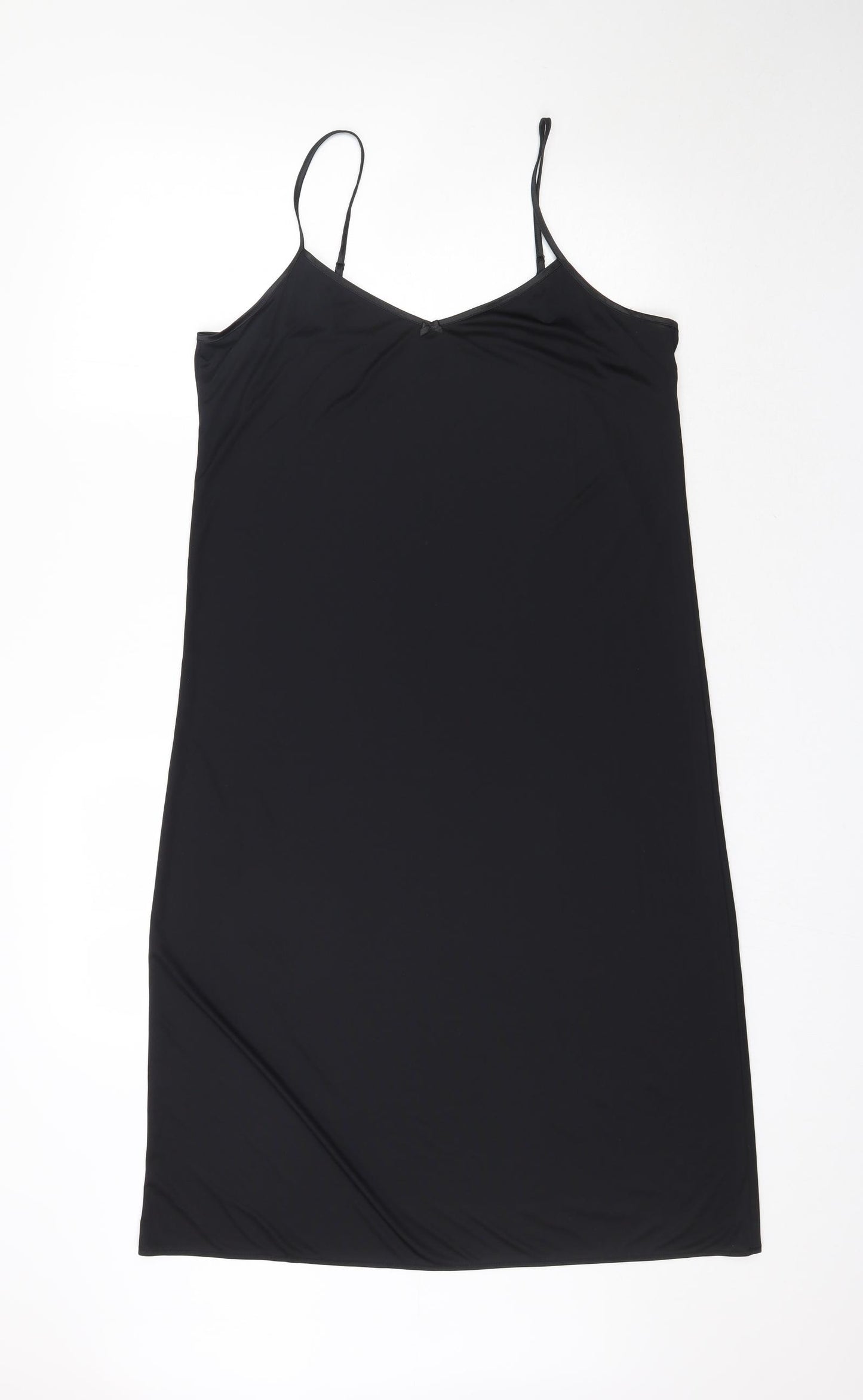 Marks and Spencer Womens Black   Slip Dress  Size 16