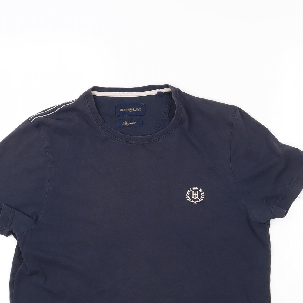 Henri Lloyd Mens Blue    T-Shirt Size M