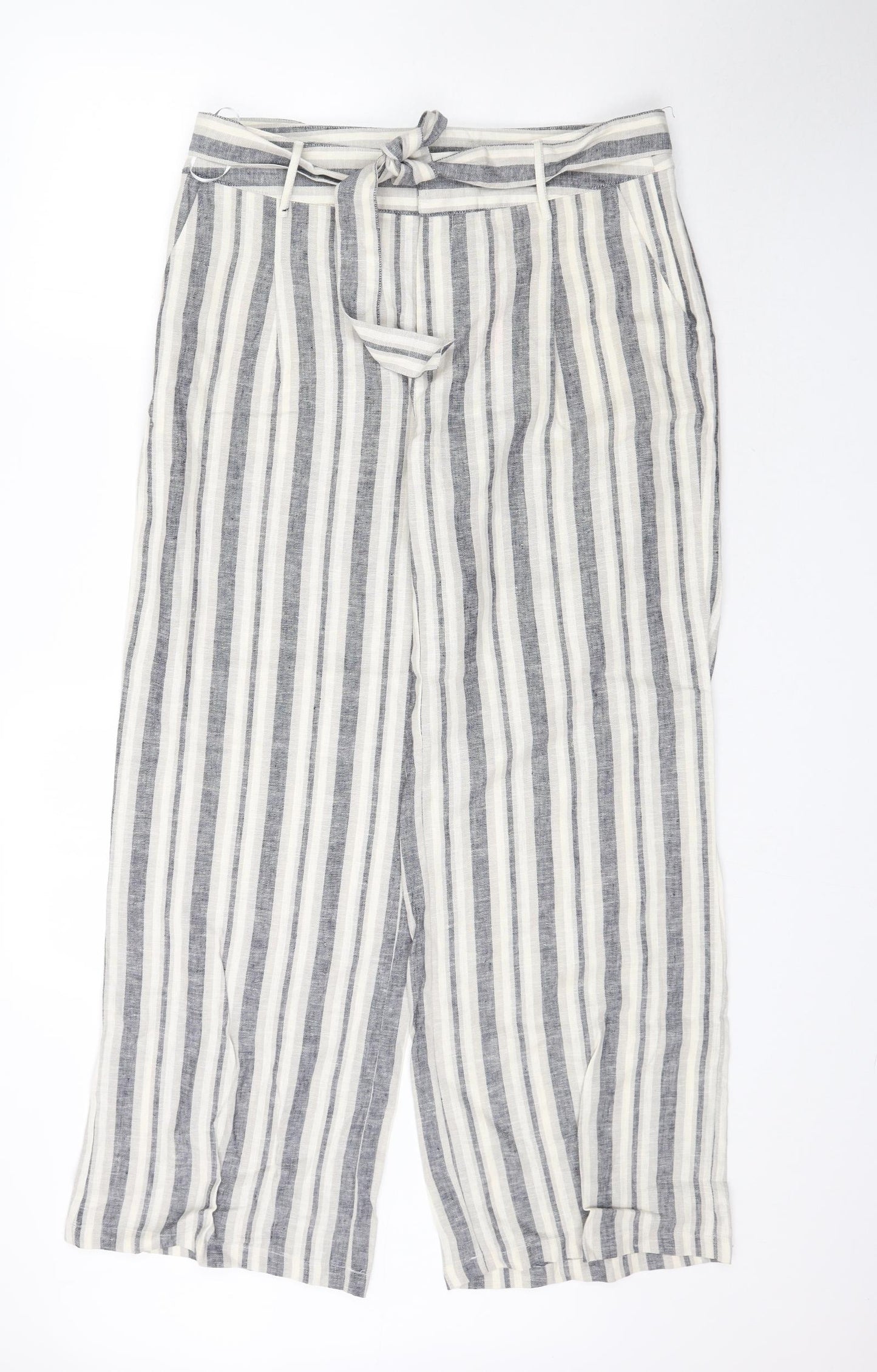 Intuition Womens Multicoloured Striped  Trousers  Size 14 L32 in
