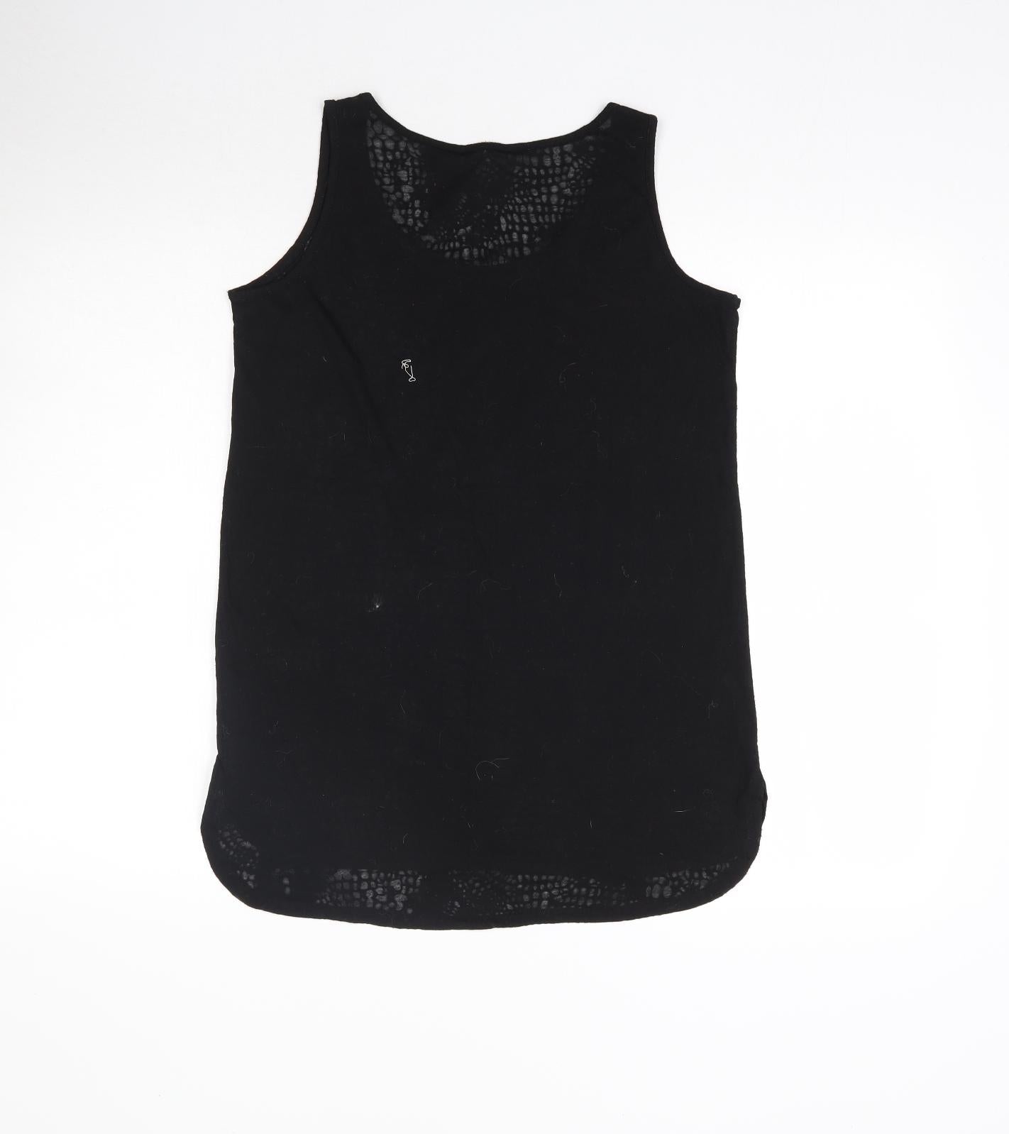 NEXT Womens Black   Basic Tank Size 10