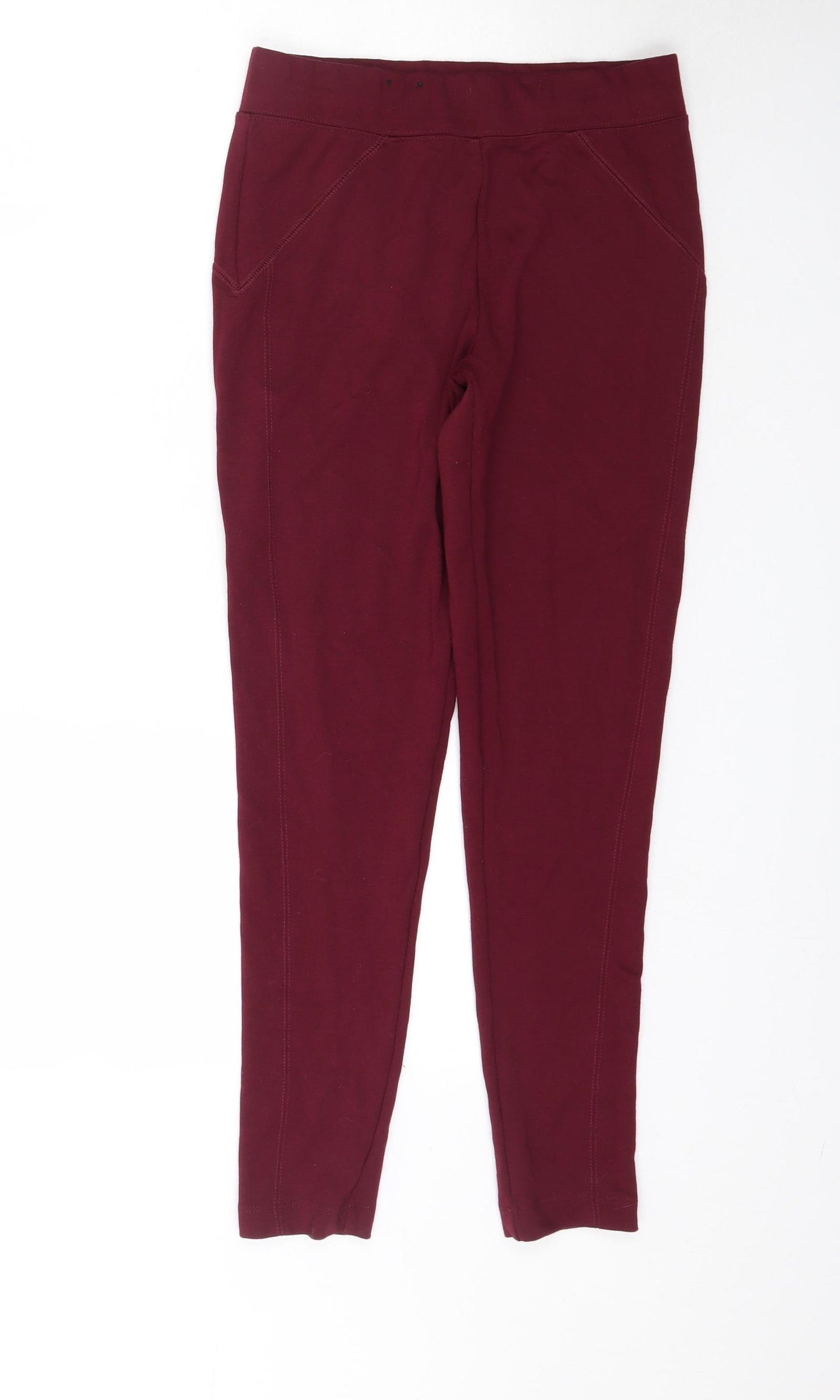 New Look Womens Red    Leggings Size 8 L28 in