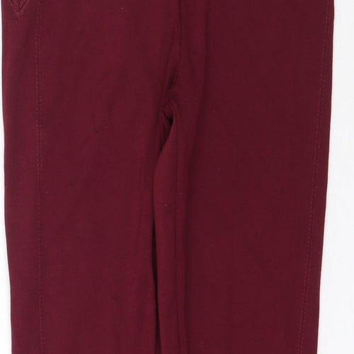 New Look Womens Red    Leggings Size 8 L28 in