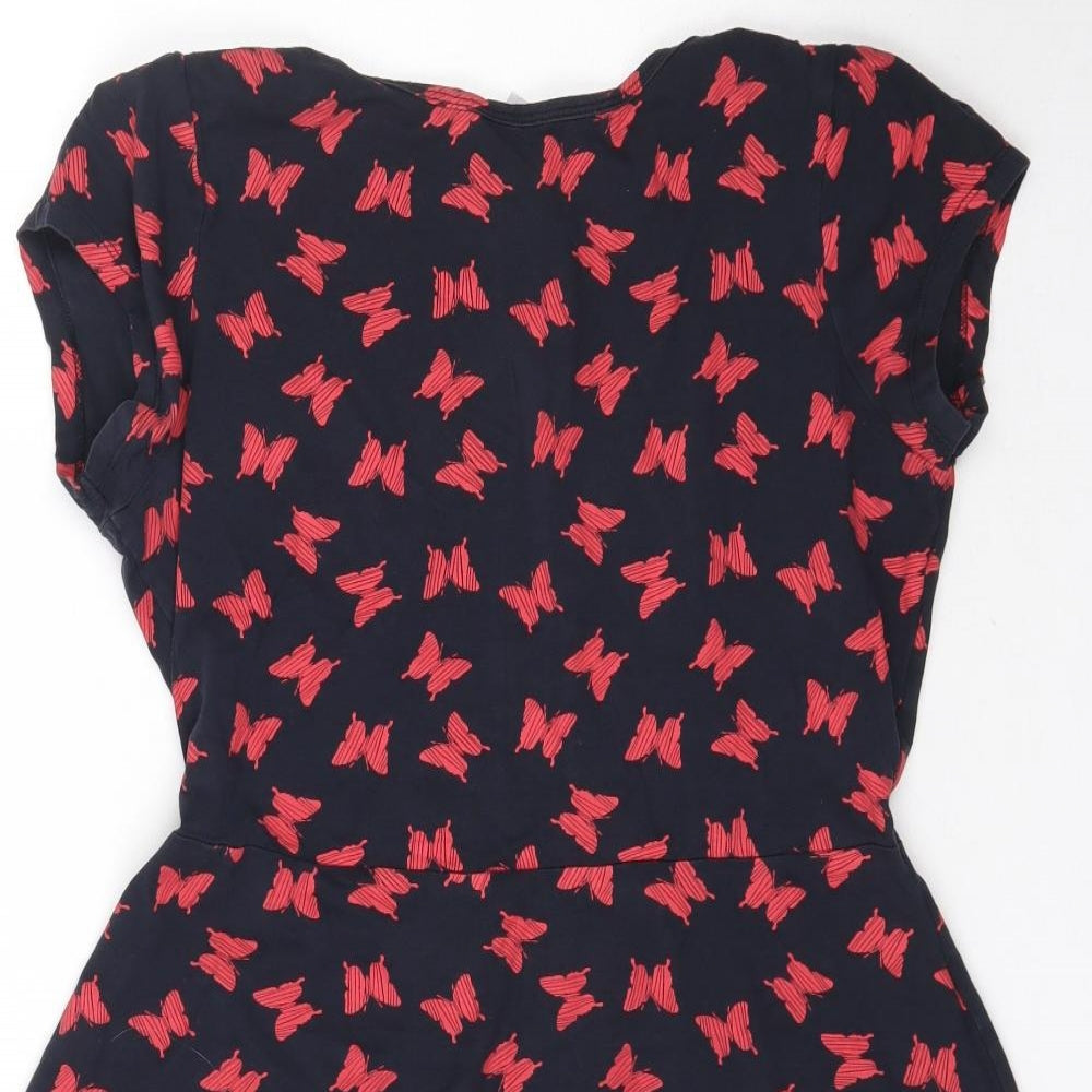 Debenhams Womens Multicoloured   Mini  Size 12  - Butterfly print