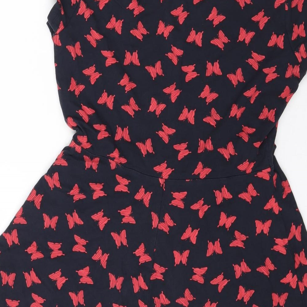 Debenhams Womens Multicoloured   Mini  Size 12  - Butterfly print