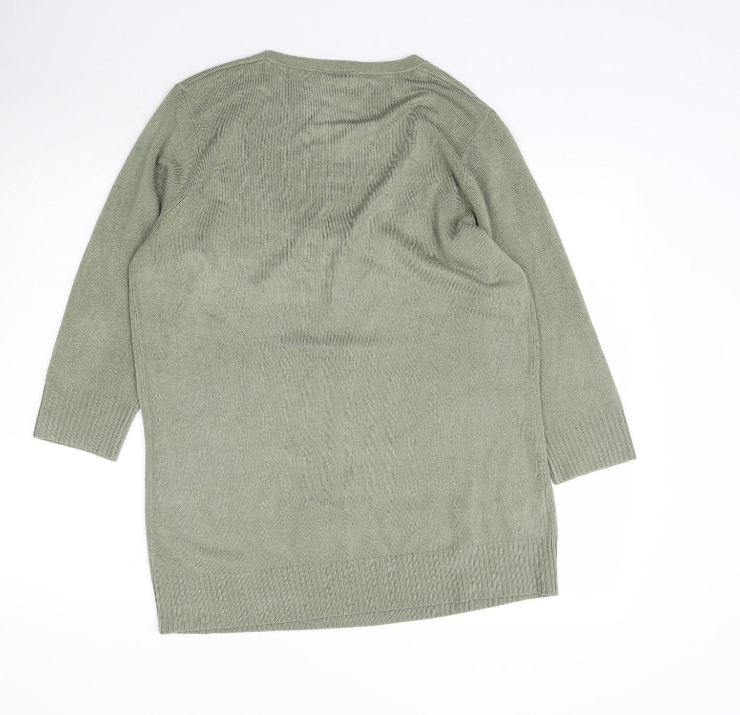 Matalan Womens Green  Knit Pullover Jumper Size 18
