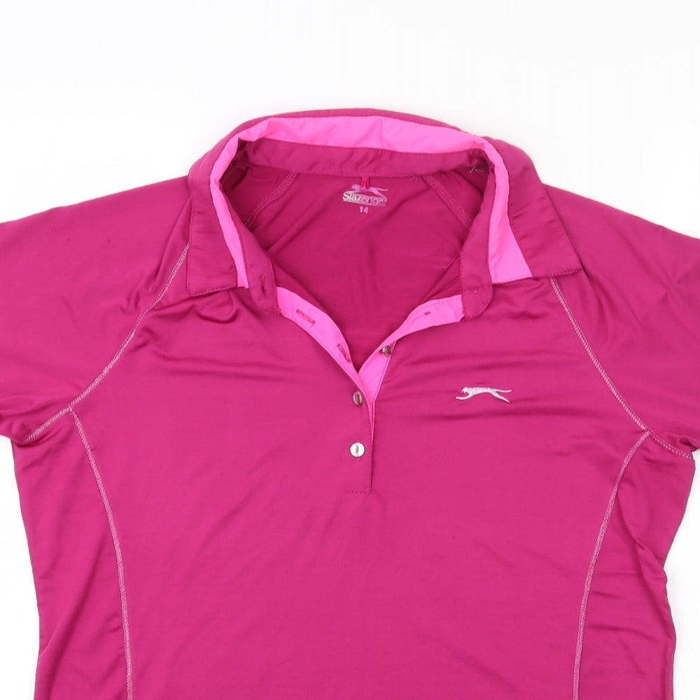 Slazenger Womens Pink   Basic Casual Size 14