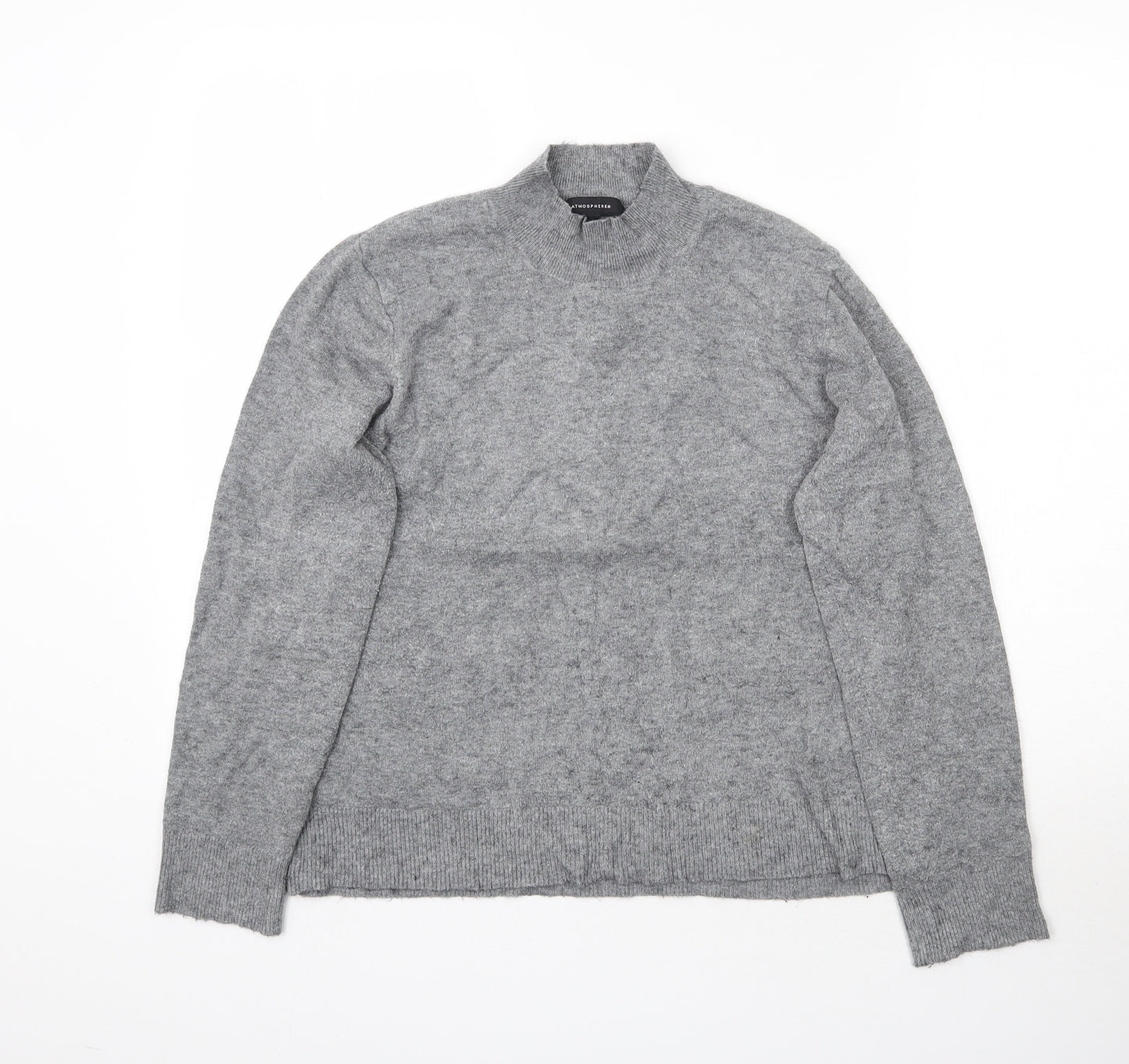 Atmosphere Womens Grey  Knit Pullover Jumper Size 16