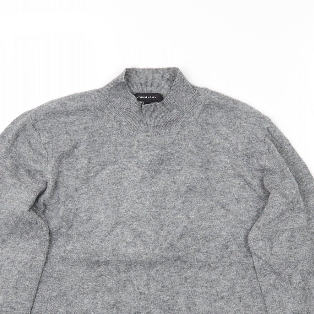 Atmosphere Womens Grey  Knit Pullover Jumper Size 16