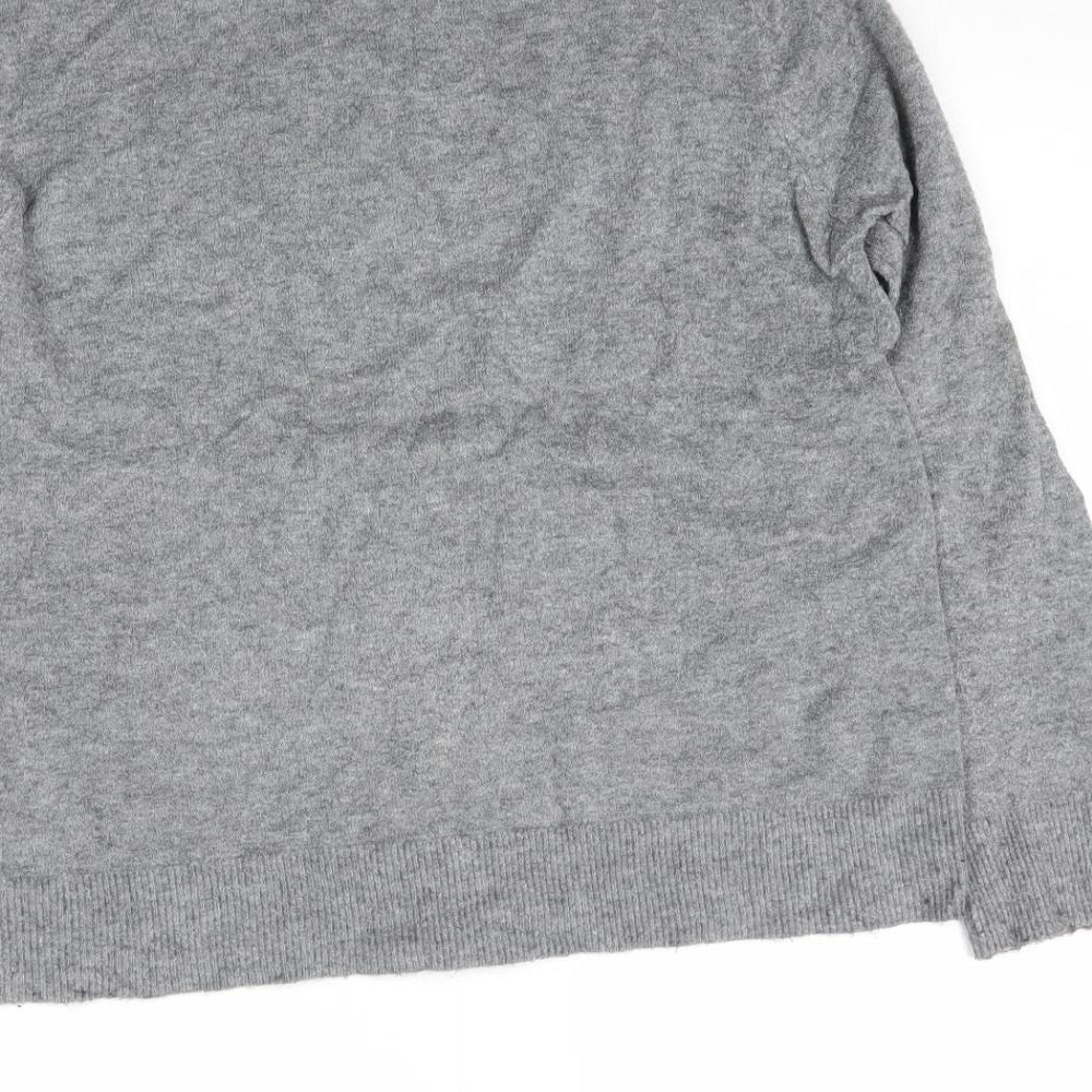 Atmosphere Womens Grey  Knit Pullover Jumper Size 16