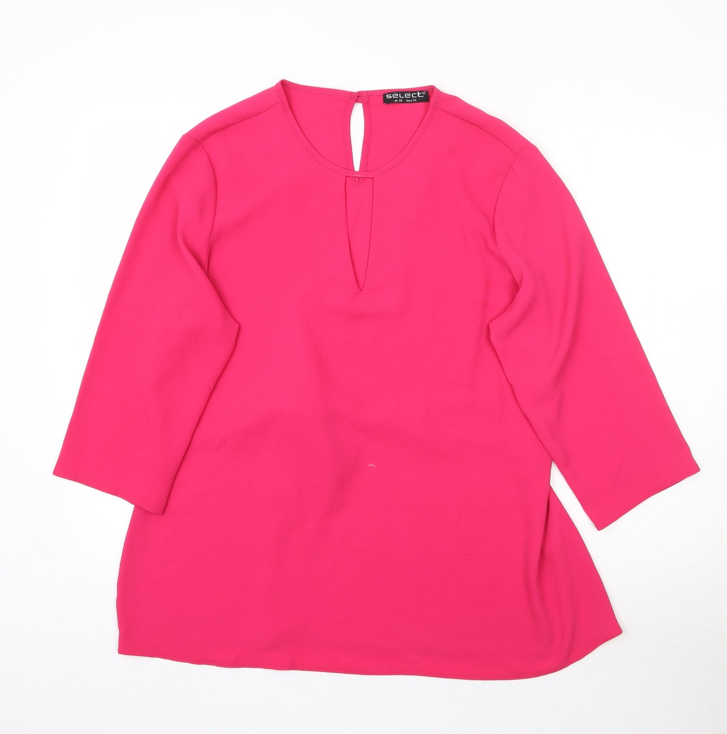 Select Womens Pink   Basic Blouse Size 16