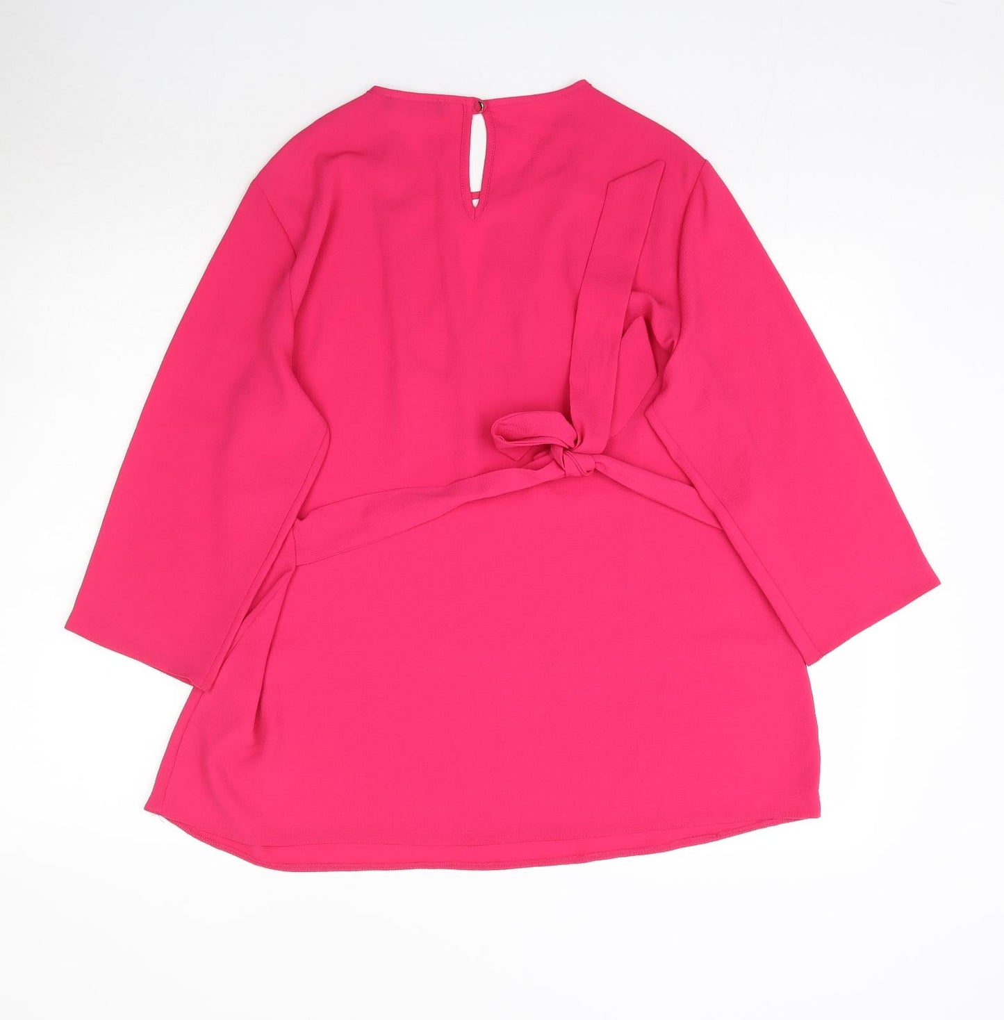Select Womens Pink   Basic Blouse Size 16