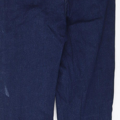 Preworn Womens Blue  Denim Skinny Jeans Size 14 L29 in
