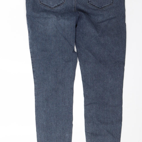Denim Co. Womens Blue  Denim Skinny Jeans Size 14 L28 in