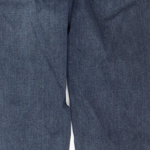 Denim Co. Womens Blue  Denim Skinny Jeans Size 14 L28 in