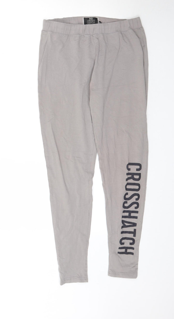 Cross Hatch Womens Grey Leggings Size XS L30 in