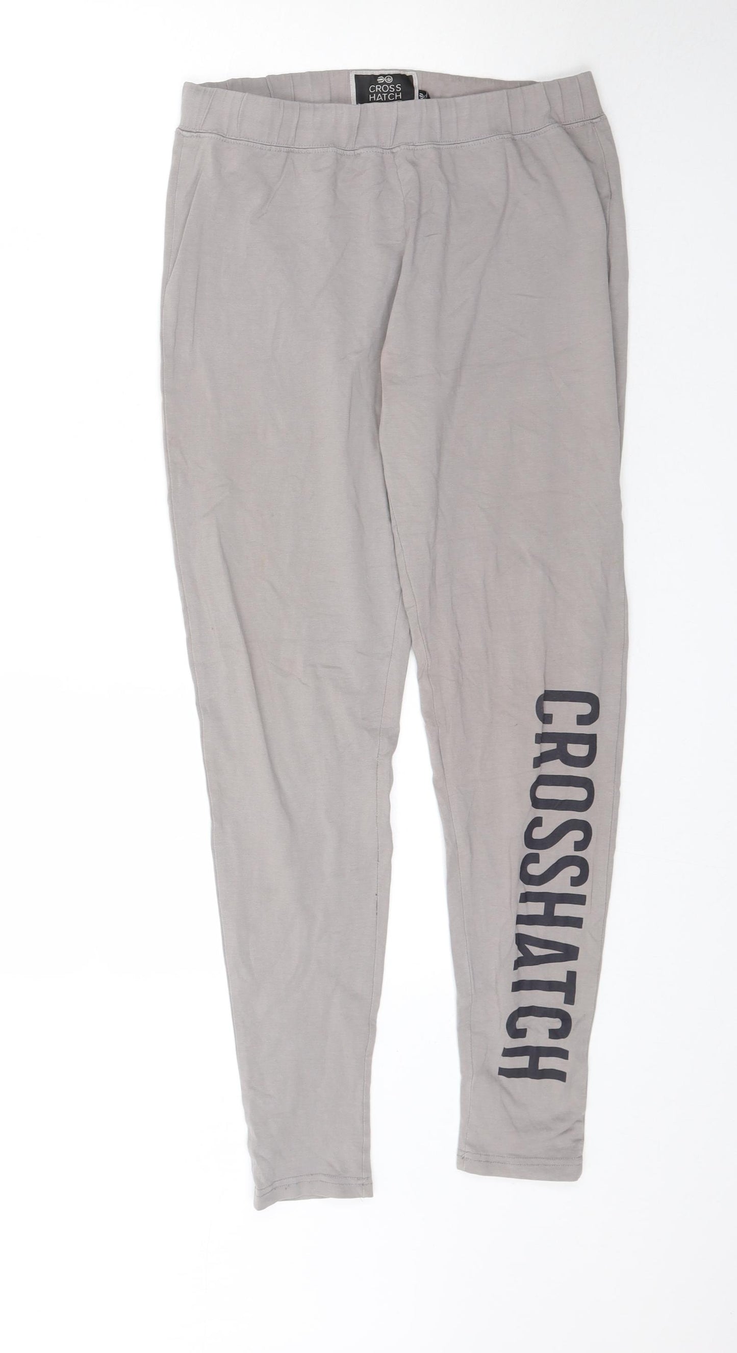 Cross Hatch Womens Grey    Leggings Size XS L30 in