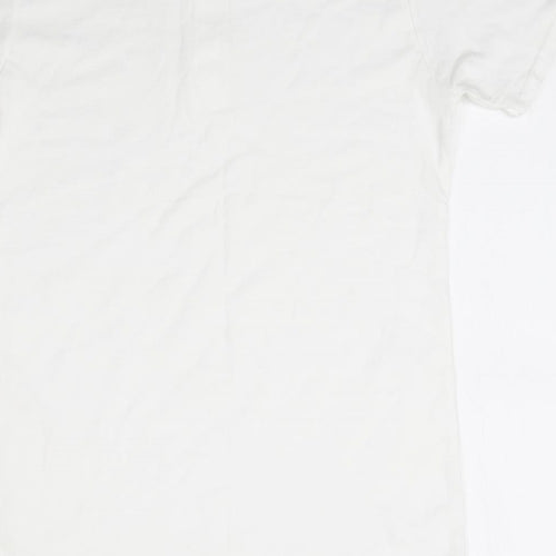 Gildan Womens White   Basic Polo Size L