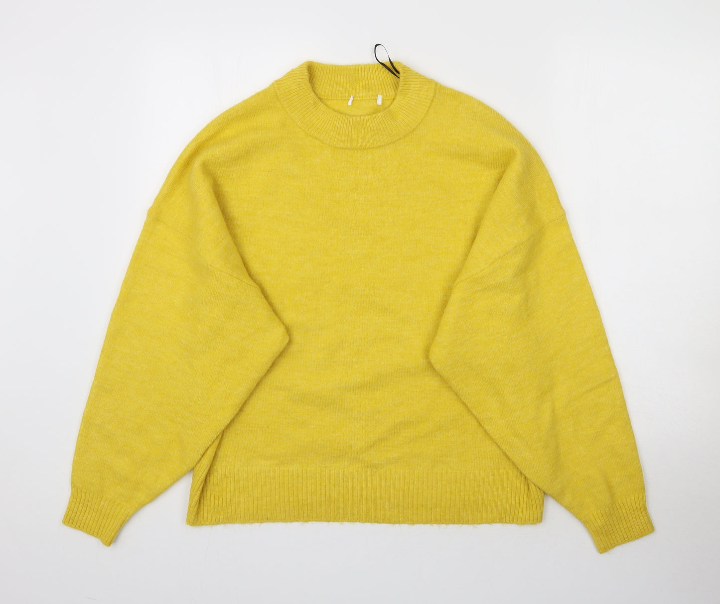 Preworn Womens Yellow  Knit Pullover Jumper Size L