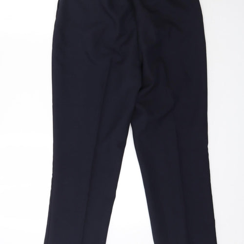 Bonmarché Womens Blue   Trousers  Size 12 L28 in