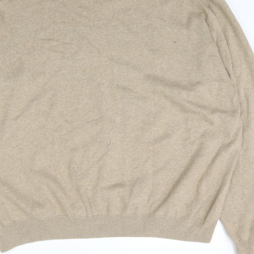 Marks and Spencer Womens Beige  Knit Pullover Jumper Size 4XL