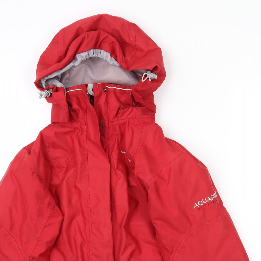 Craghoppers Womens Red   Rain Coat Coat Size 10