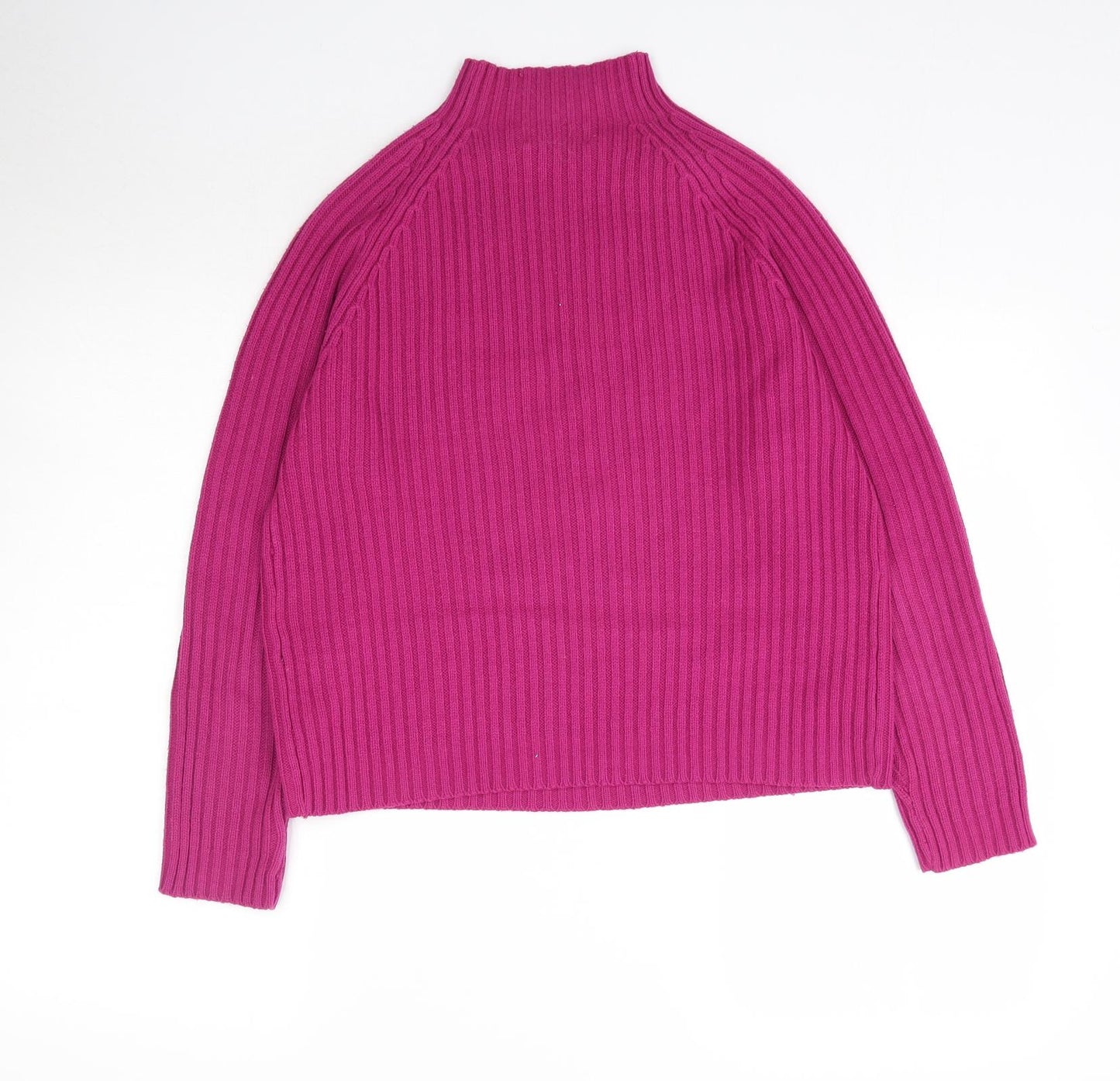 Bonmarché Womens Purple  Knit Pullover Jumper Size S