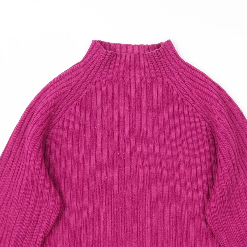 Bonmarché Womens Purple  Knit Pullover Jumper Size S