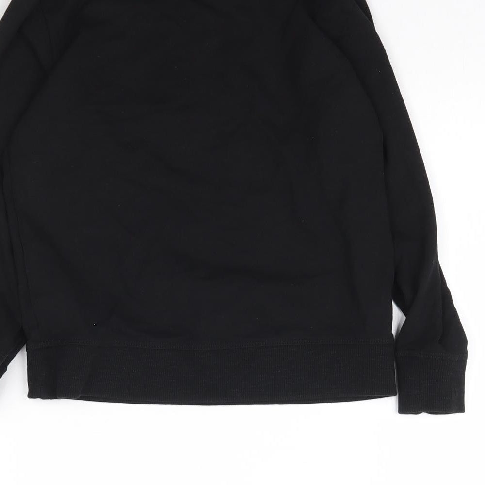 NEXT Girls Black   Pullover Sweatshirt Size 5-6 Years  - hero
