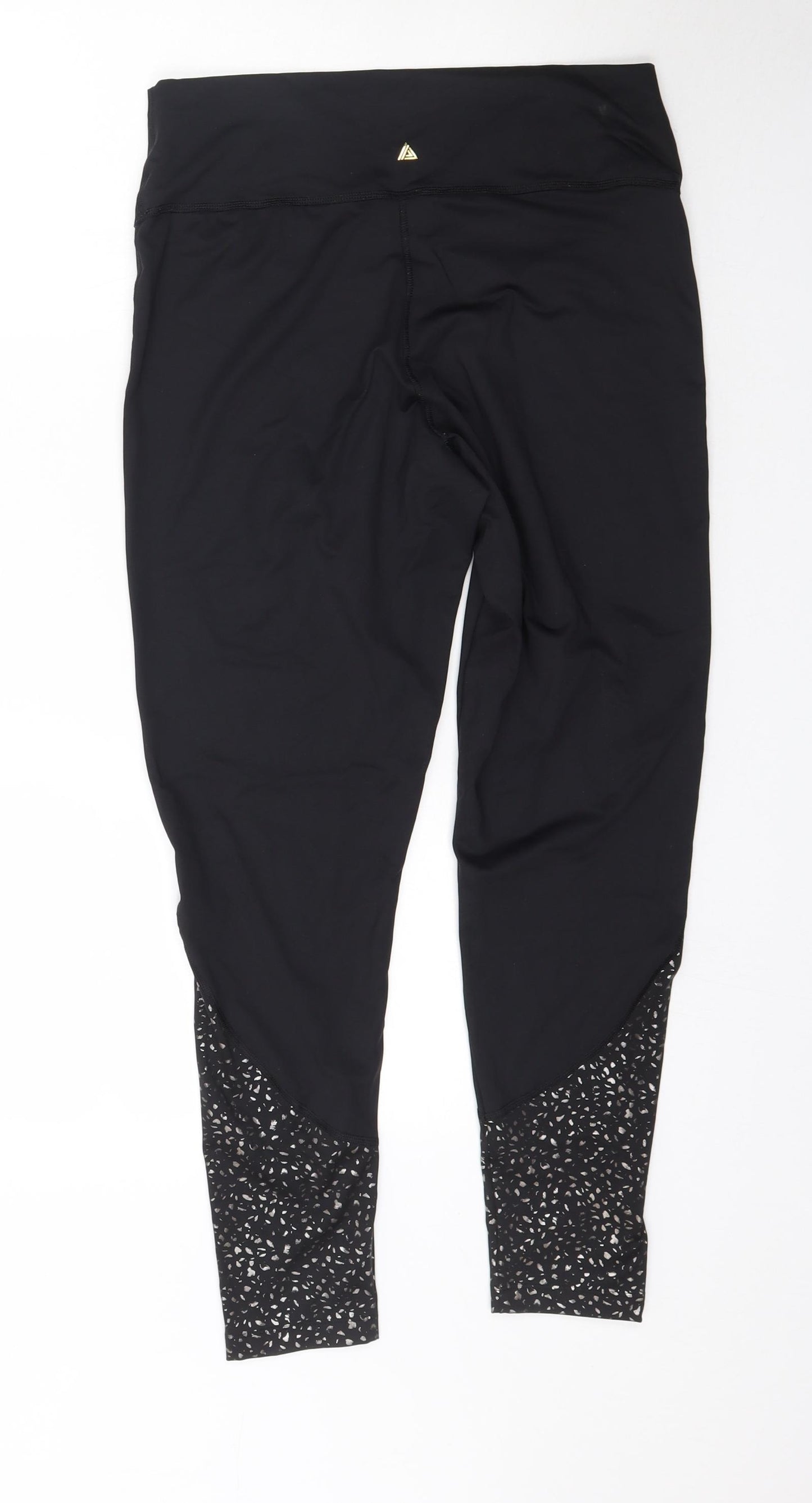 NEXT Womens Black   Compression Leggings Size 16 L28 in