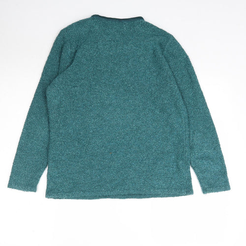 Tay Louise Womens Green  Knit Pullover Jumper Size S