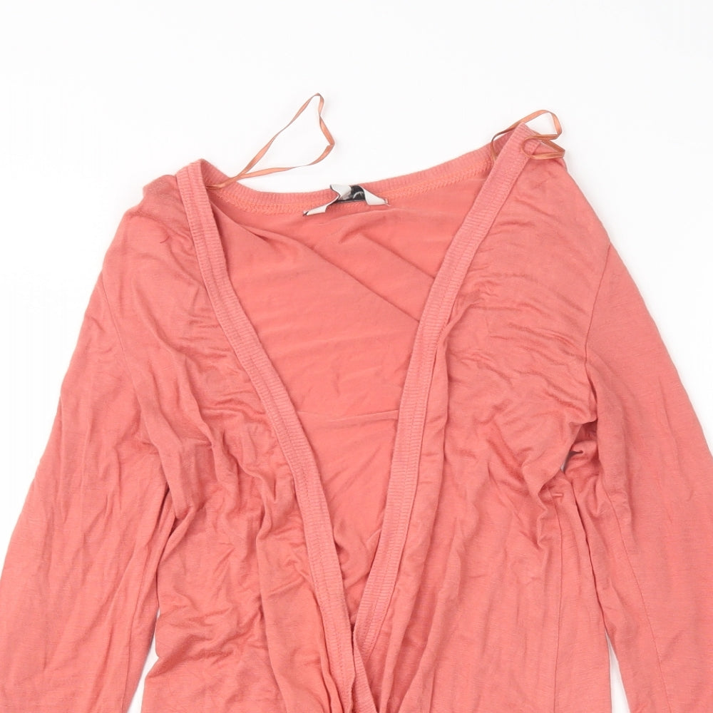 New Look Womens Pink   Cardigan Jumper Size 10