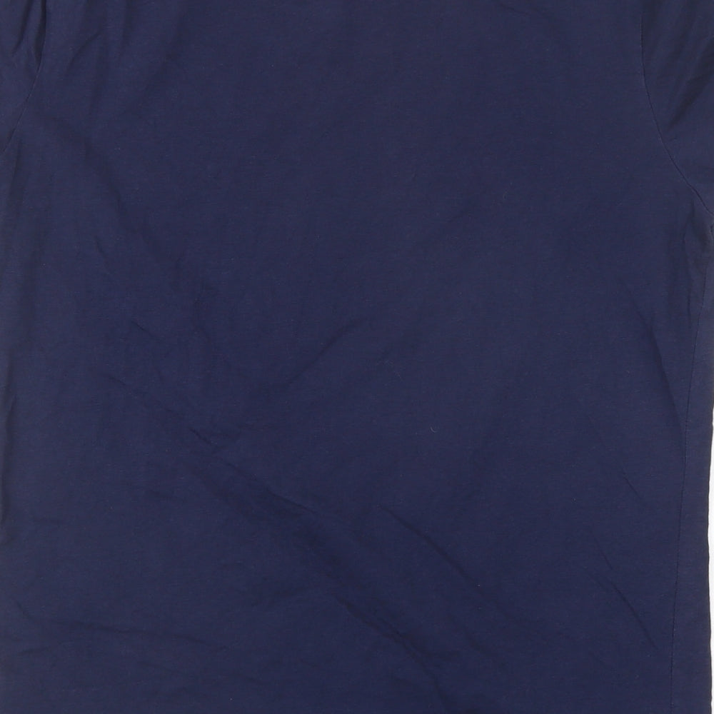 Autograph Mens Blue    T-Shirt Size M
