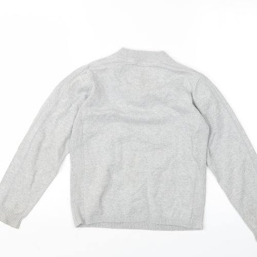 NEXT Boys Grey  Knit Pullover Jumper Size 10 Years