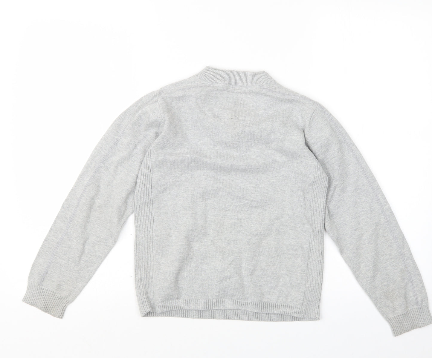 NEXT Boys Grey  Knit Pullover Jumper Size 10 Years