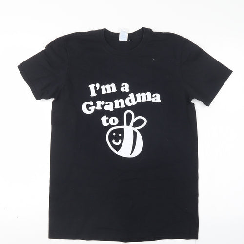 Gildan Womens Black   Basic T-Shirt Size M