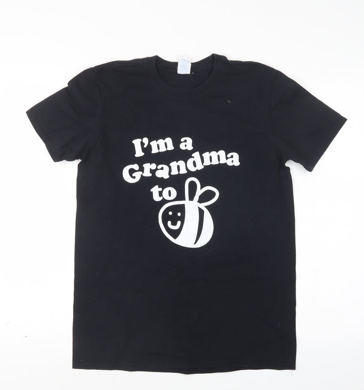 Gildan Womens Black   Basic T-Shirt Size M