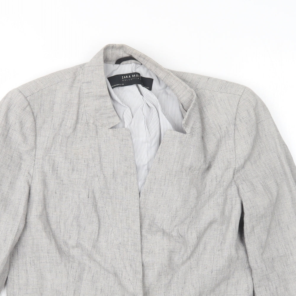 Zara Womens Grey   Jacket  Size 10