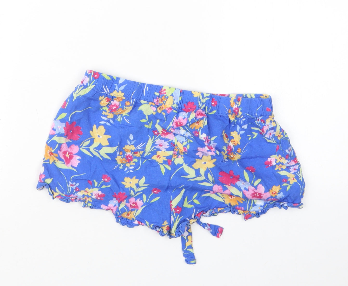 Love to Lounge Womens Blue Geometric  Hot Pants Shorts Size 6