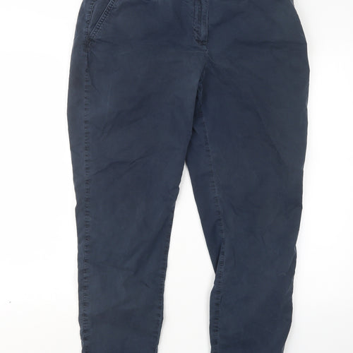 Marks and Spencer Womens Blue   Trousers  Size 14 L27 in