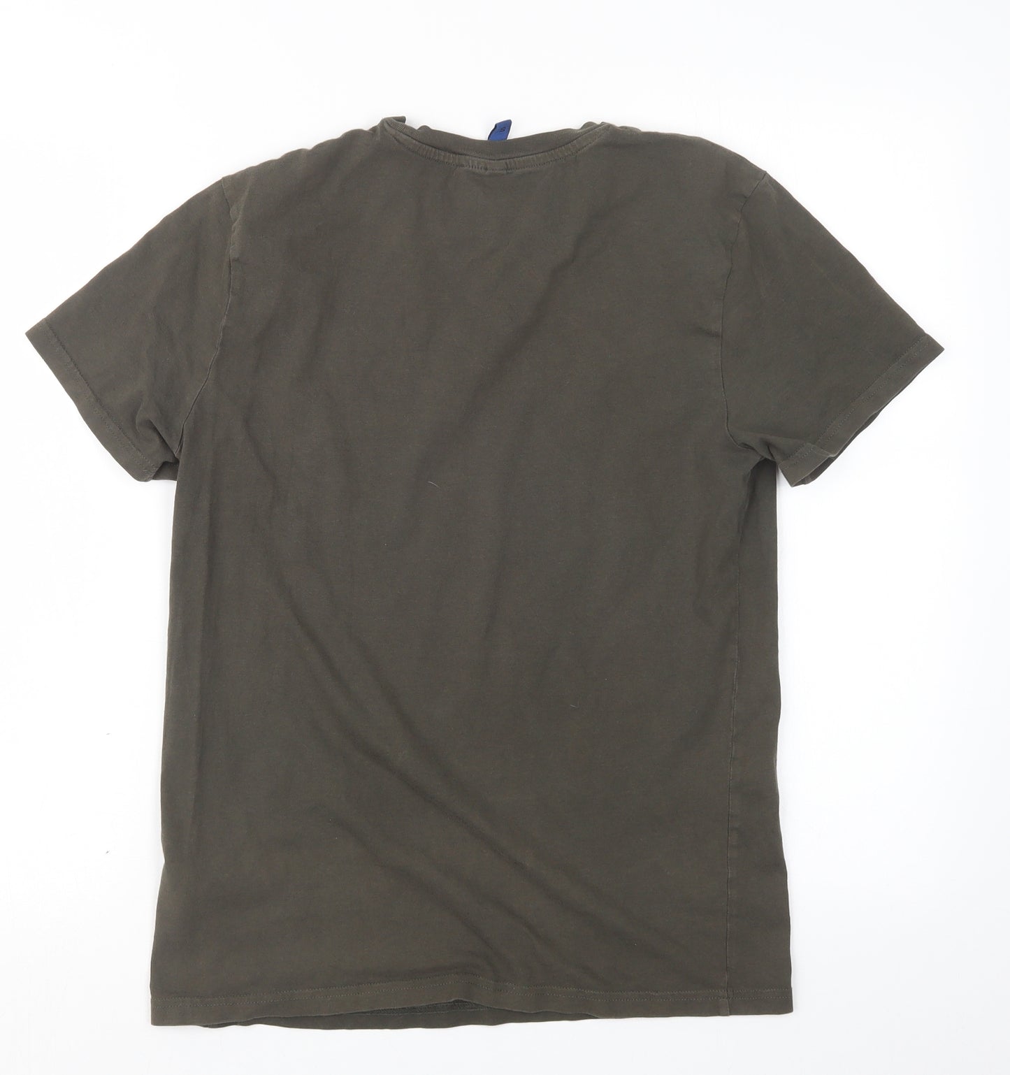 Divided by H&M Mens Green    T-Shirt Size S