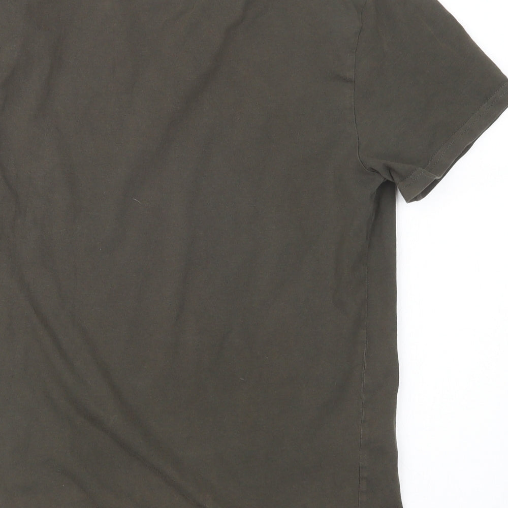 Divided by H&M Mens Green    T-Shirt Size S