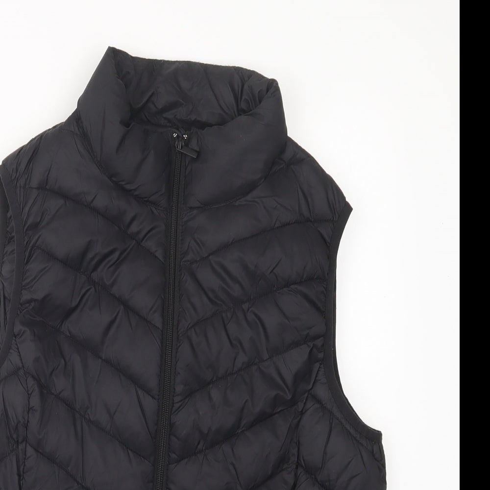 Primark Womens Black   Gilet Jacket Size 14