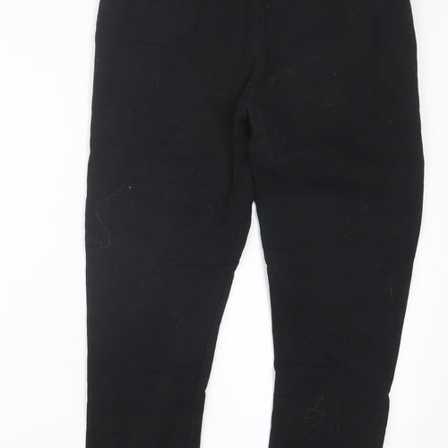 The Fancy for You Womens Black   Jogger Trousers Size S L26 in